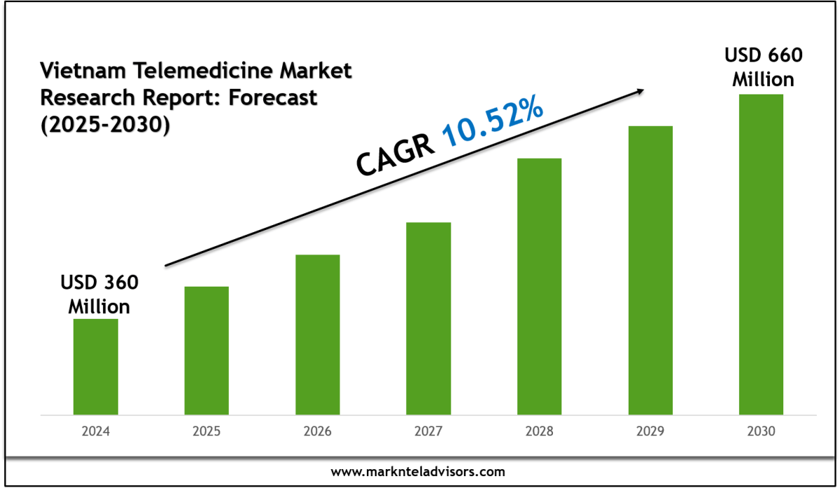 Vietnam Telemedicine Market Segments, Analysis & Statistics 2030 – Market Trends Analysis